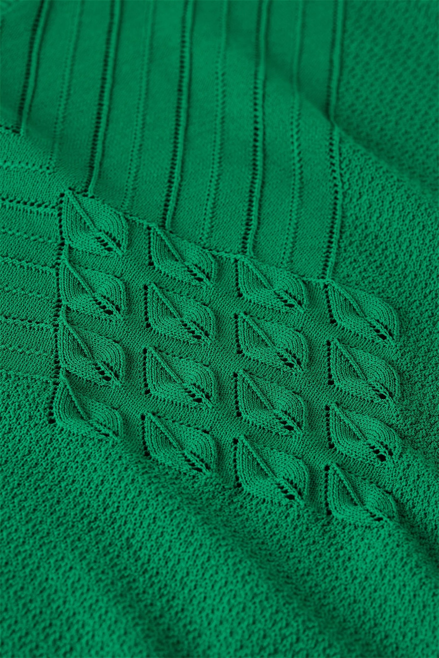 King_Louie_ANN_COSTA_Vintage_Lochmuster_Feinstrick_Kurzarm_SHIRT_Oberteil_Top_-_Ultra_Green-5