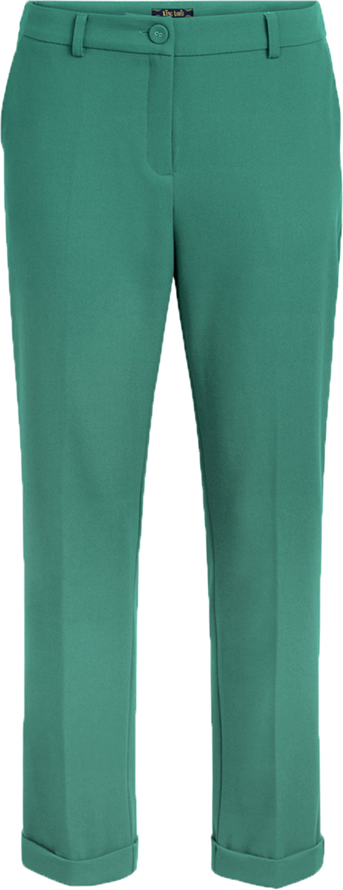 King_Louie_ANN_TUILLERIE_Vintage_Regular_Waist_TWILL_HOSE_Trousers_Gruen-1