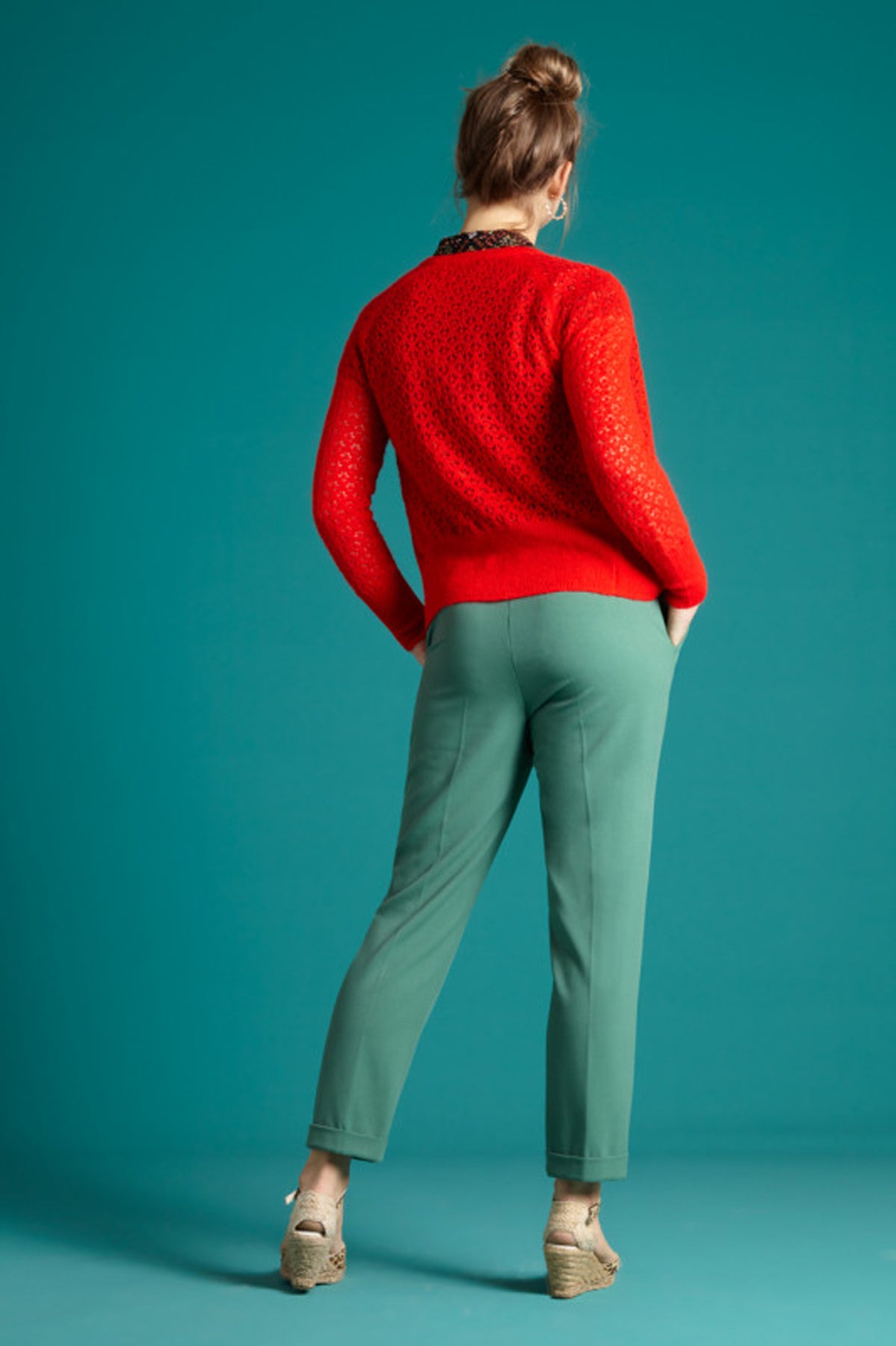 King_Louie_ANN_TUILLERIE_Vintage_Regular_Waist_TWILL_HOSE_Trousers_Gruen_killer_kirsche_3