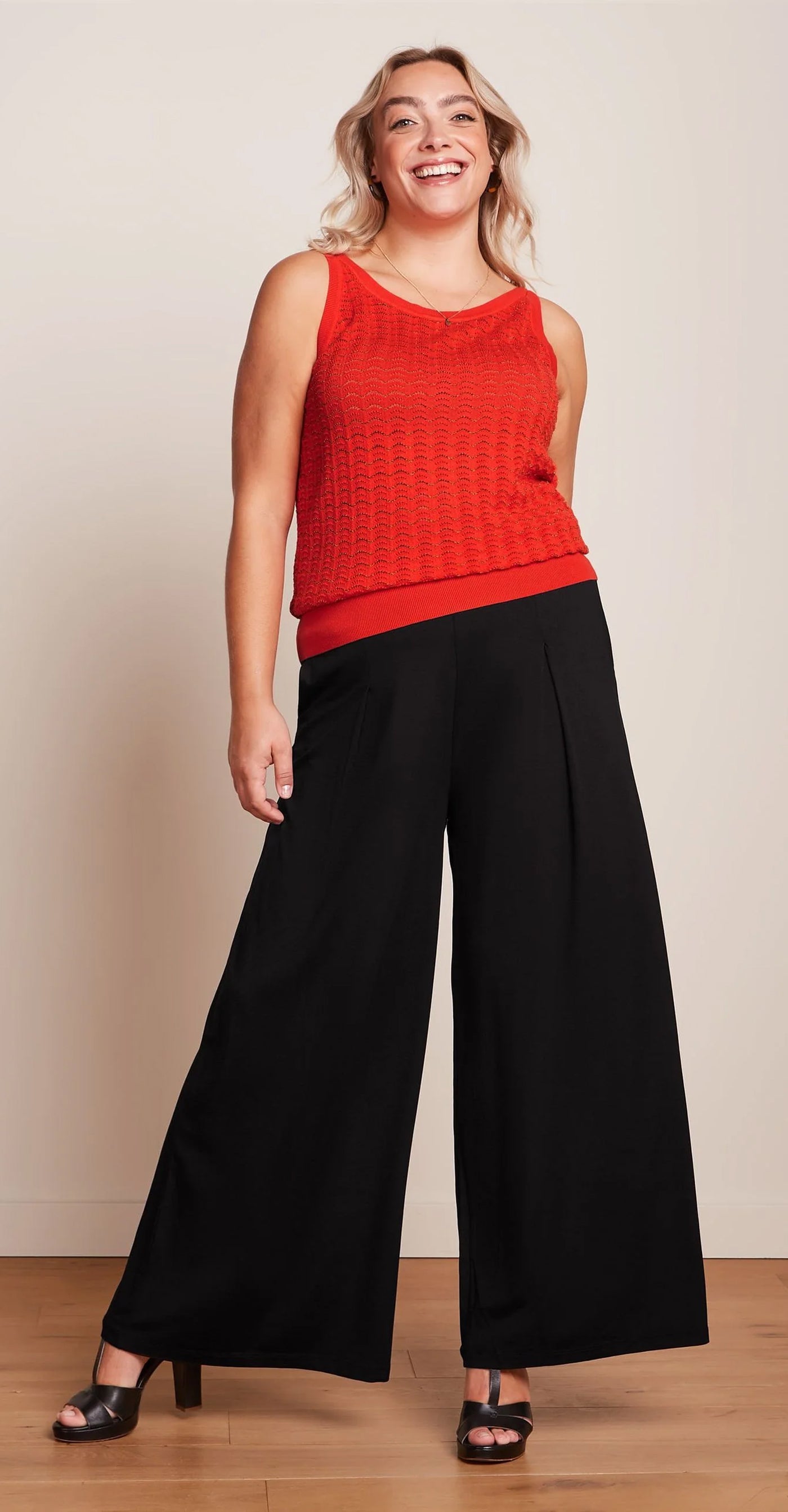 King_Louie_ANTONIA_SILVA_Vintage_Jersey_MARLENE_PANTS_Hose_-_Schwarz-1