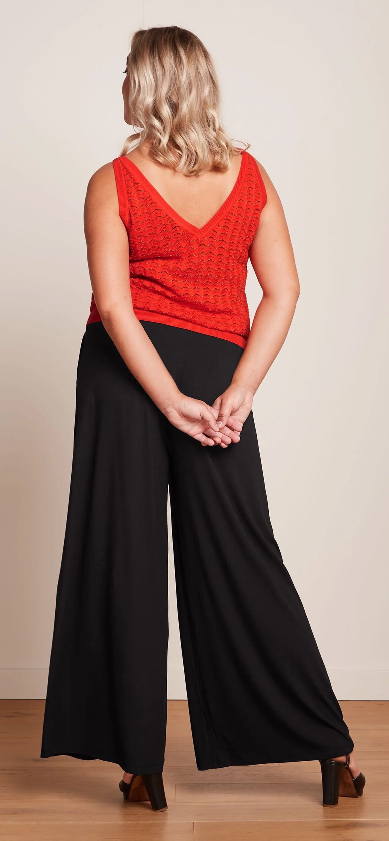 King_Louie_ANTONIA_SILVA_Vintage_Jersey_MARLENE_PANTS_Hose_-_Schwarz-3