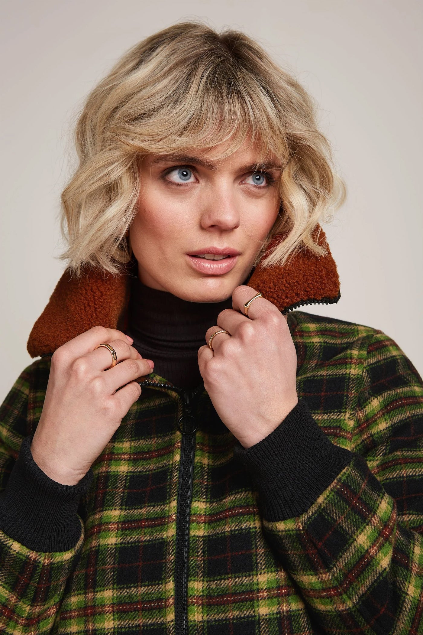 King_Louie_ARIZONA_CHARONNE_Vintage_Check_Karo_Teddy_Kragen_Wool_JACKET__Jacke-1pxDQOBU9KLJoA