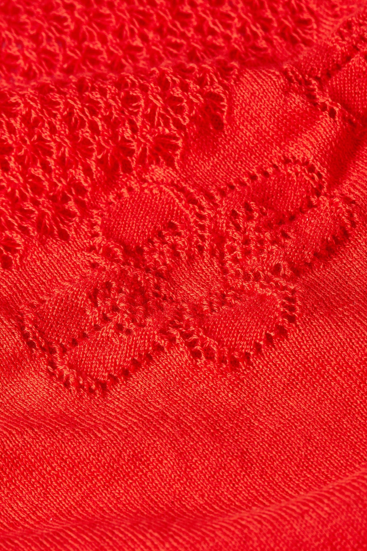 King_Louie_AUDREY_KNIT_BONET_Vintage_Lochmuster_Kurzarm_STRICK_SHIRT_Oberteil_-_Rot_killer_kirsche_4qMjOcLOQ0IbUv