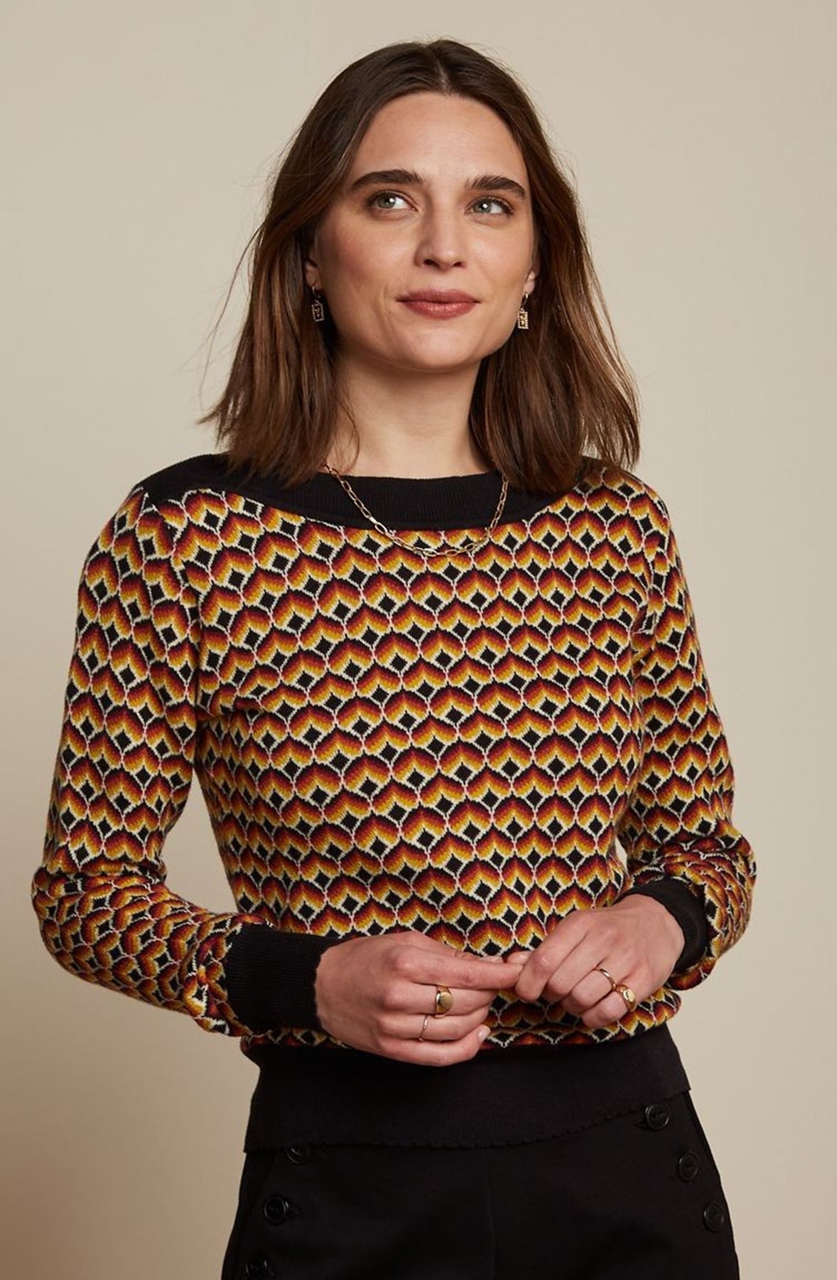 King_Louie_AUDREY_LOLLOPOP_Vintage_U-BOOT_Langarm__JACQUARD_PULLOVER_Oberteil_killer_kirsche_1