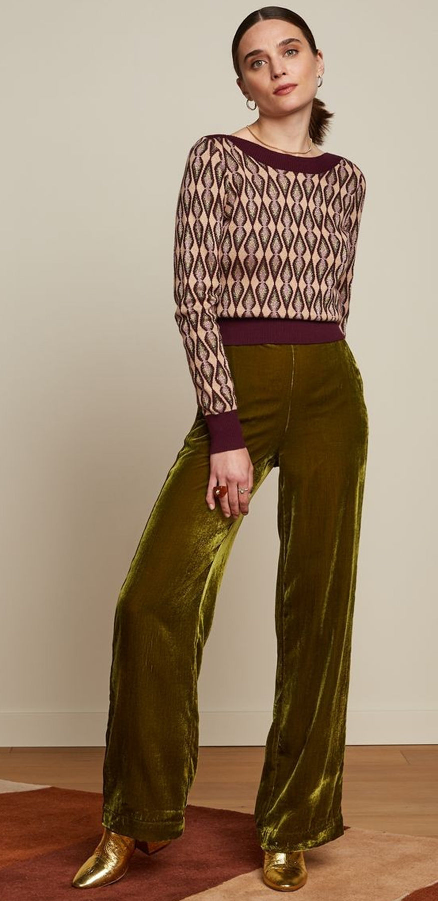 King_Louie_AUDREY_RICHIE_Vintage_U-BOOT_Kaschmir_Langarm__JACQUARD_PULLOVER_Oberteil_killer_kirsche_2vSwnMkFDNvfco