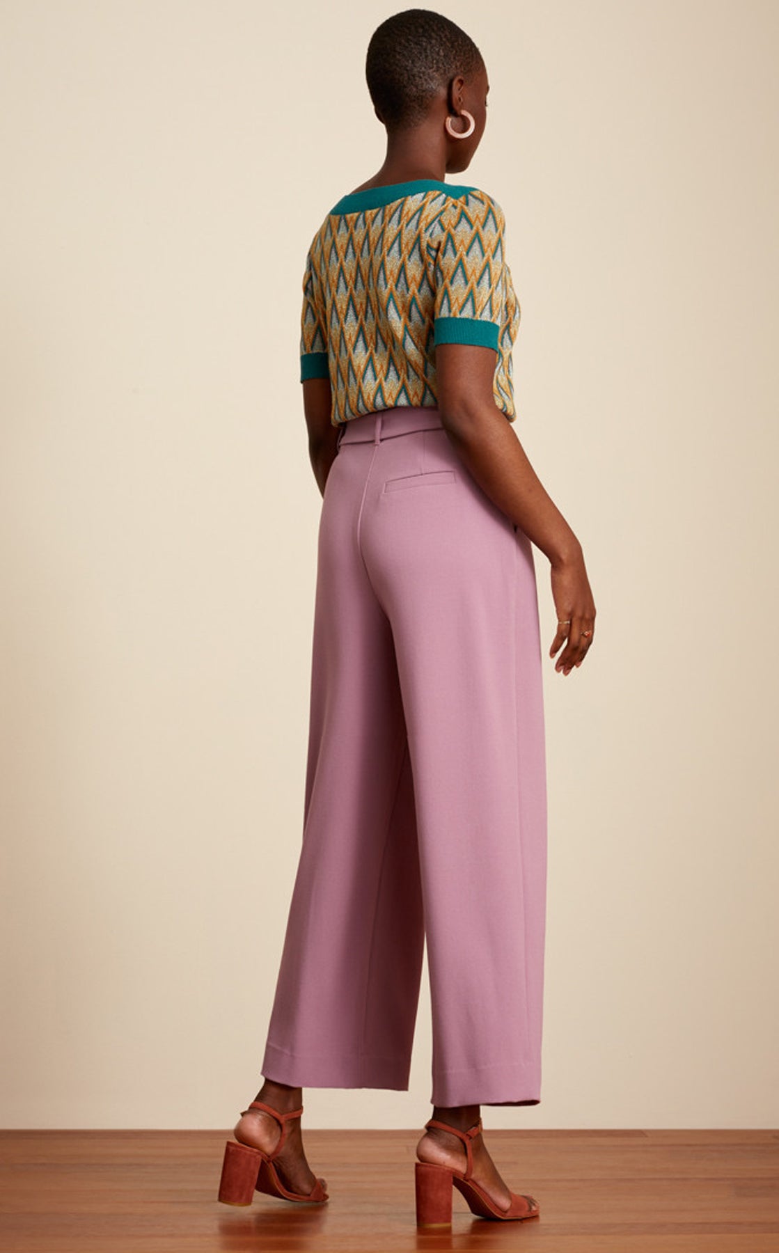 King_Louie_AUDREY_Rider_Vintage_Muster_Kurzarm_STRICK_SHIRT_Oberteil_killer_kirsche_4