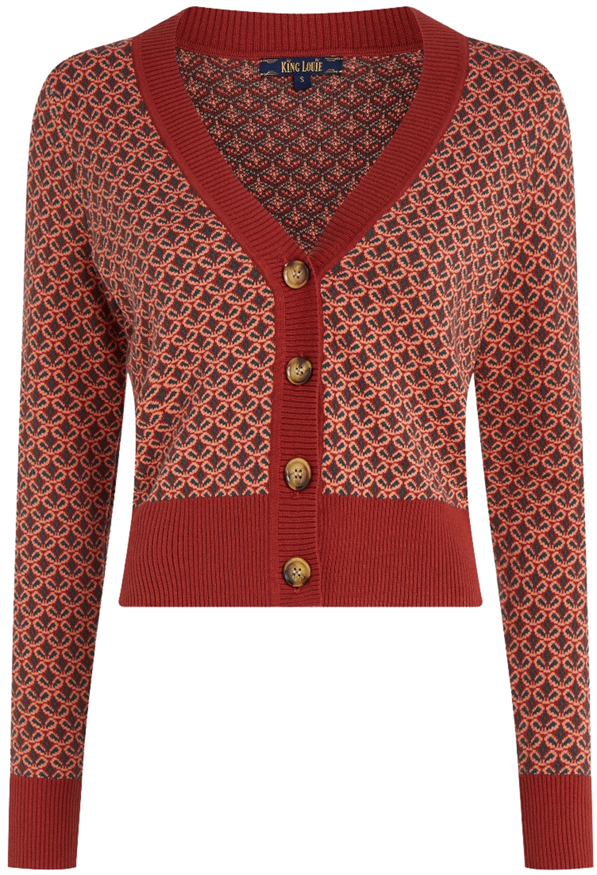 King_Louie_BACKSTAGE_Langarm_V-NECK_Knit_Strickjacke_CARDIGAN_killer_kirsche0