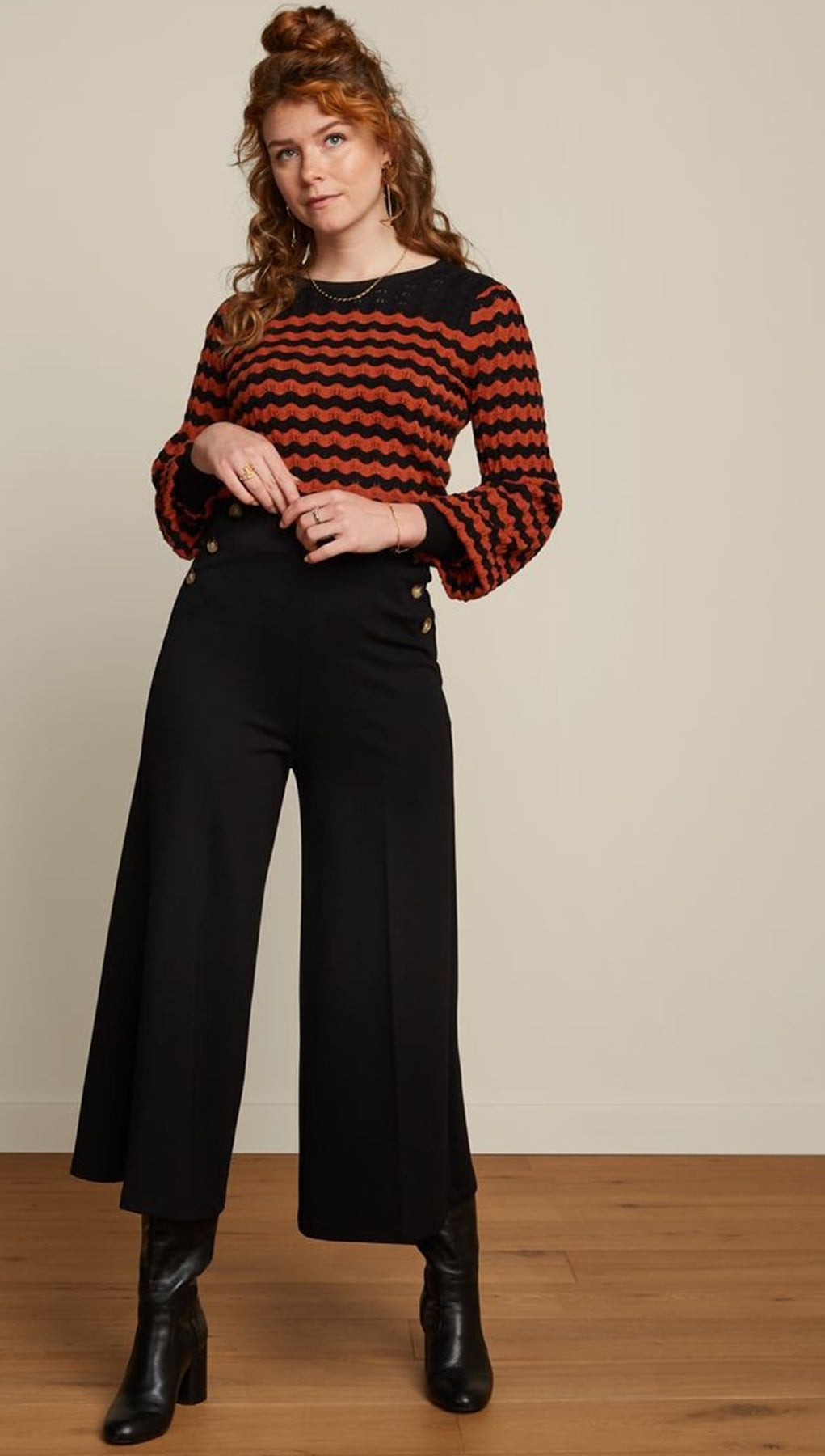 King_Louie_BELLA_KNIT_BLIZZY_Vintage_Lochmuster_Langarm_PULLOVER_Oberteil_killer_kirsche_2