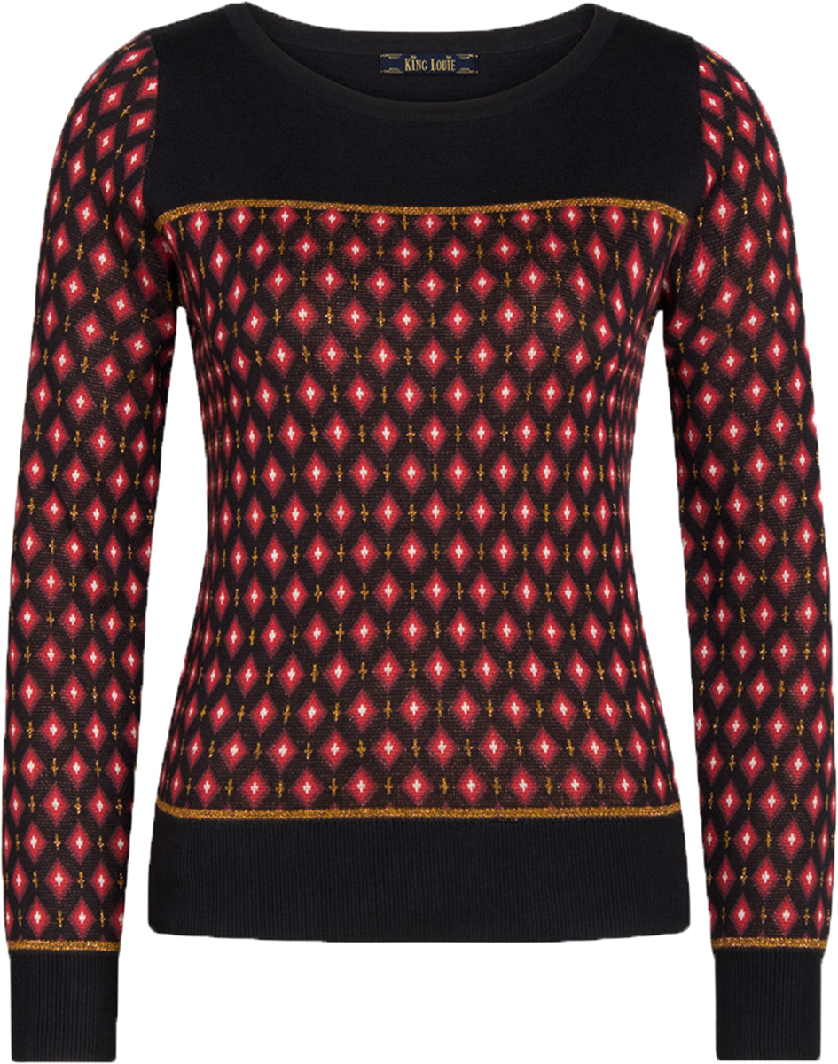 King_Louie_BELLA_Vintage_DIAMOND_Glitzer_Langarm_PULLOVER_Oberteil-16XQo7lGgoy4Op