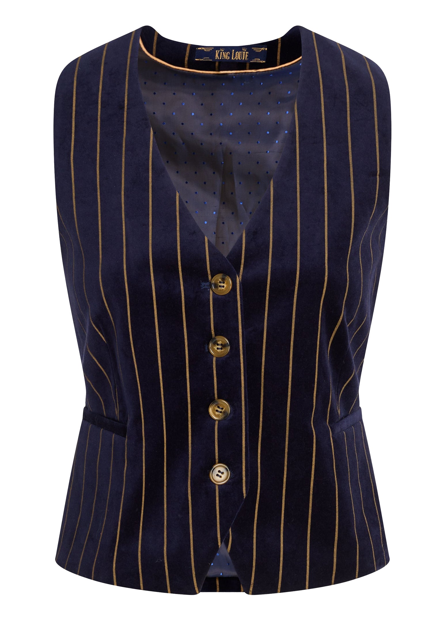 King_Louie_BIANCA_PINSTRIPE_Retro_VNECK_Nadelstreifen_Gilet_WESTE_Waistcoat-8s1REqoDCvGvuV