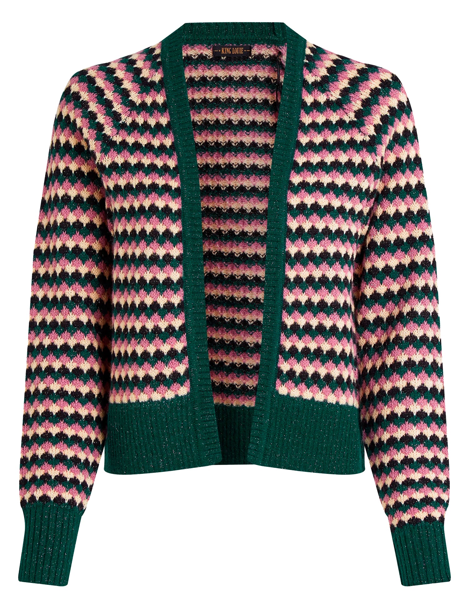 King_Louie_BLANCA_FLORA_Graphic_Pattern_Lurex_Vintage_Retro_Strickjacke_CARDIGAN-4