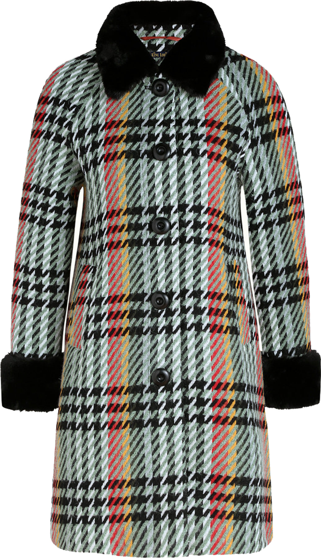 King_Louie_BONNIE_LEMAIRE_CHECK_Hahnentritt_KARO_Kunstpelz_MANTEL_Coat_Killer_Kirsche-1iwE310IjB1HNL