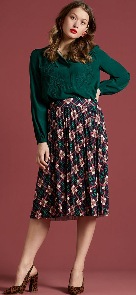 King_Louie_BORDER_Vintage_SOLEIL_CHECK_Karo_A-Linie_PLISSEE_ROCK_Skirt-2GLRxvl7zR3ymk