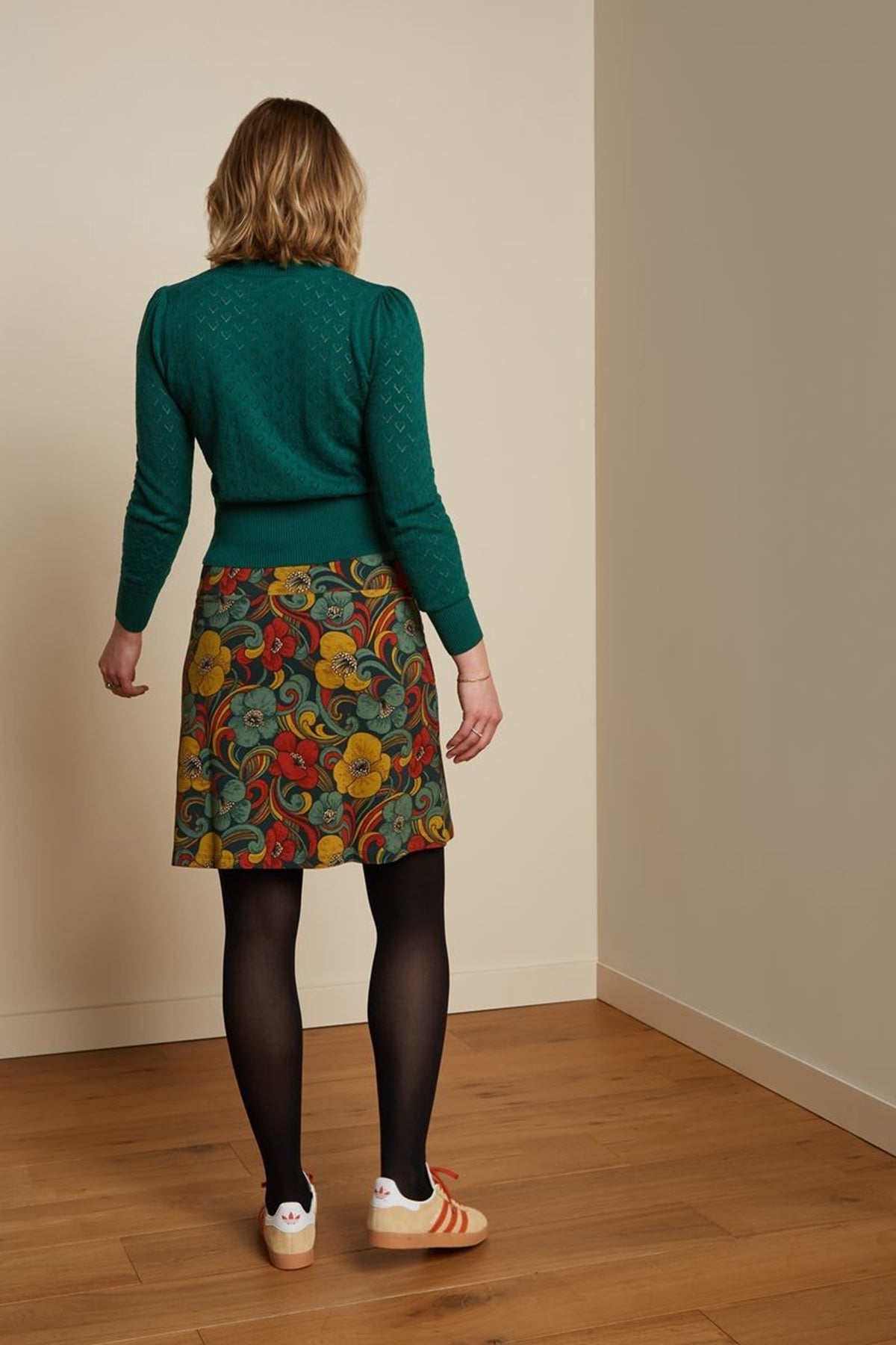 King_Louie_CARDI_HEART_AJOUR_Langarm_PUFF_Retro_Strickjacke_CARDIGAN_-_Dragonfly_Green_killer_kirsche_3