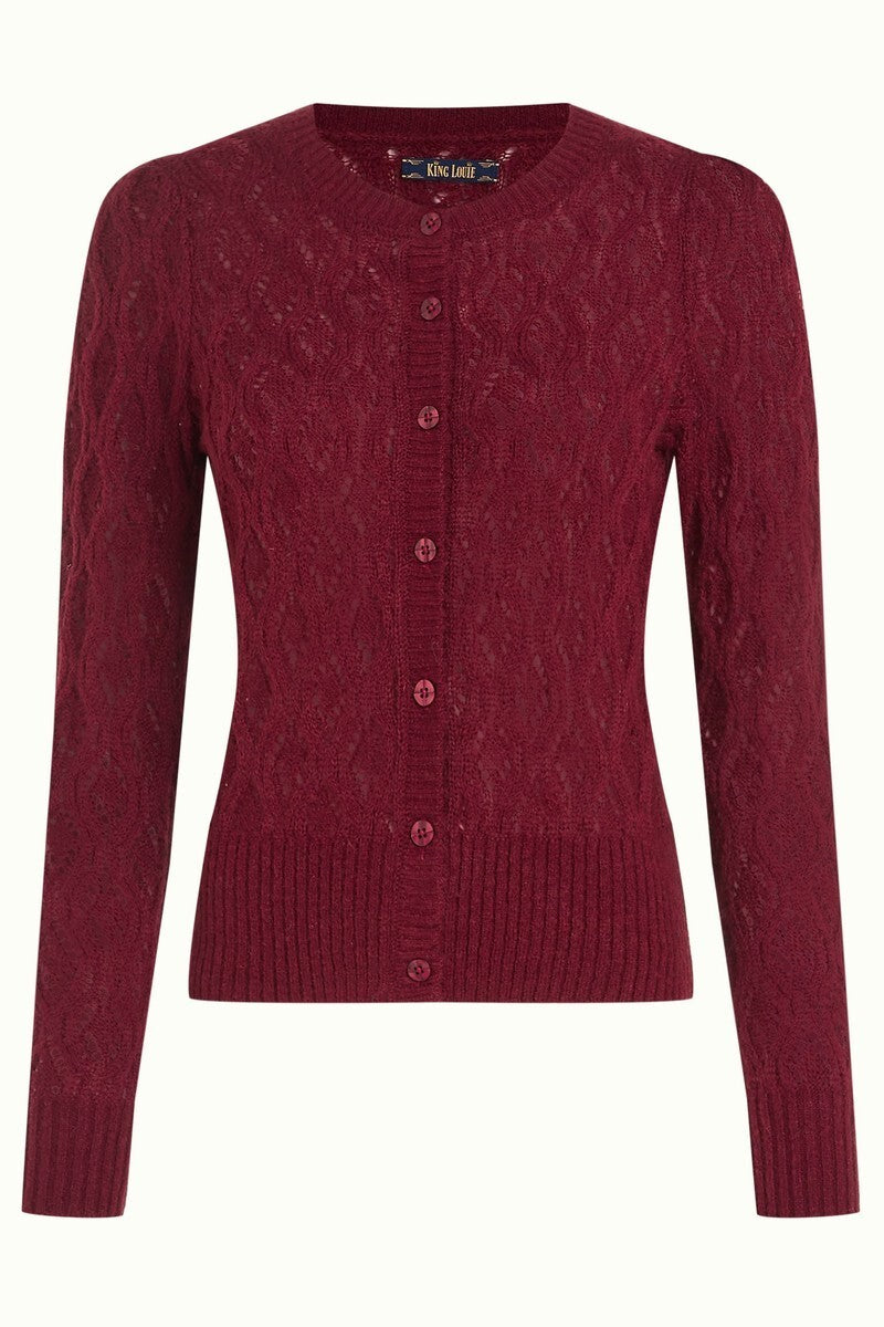 King_Louie_CARDI_PUFF_BORGO_Langarm_Lochmuster_Strickjacke_CARDIGAN_-_Bordeaux_Killer_Kirsche-1LARnoLcfbKd00