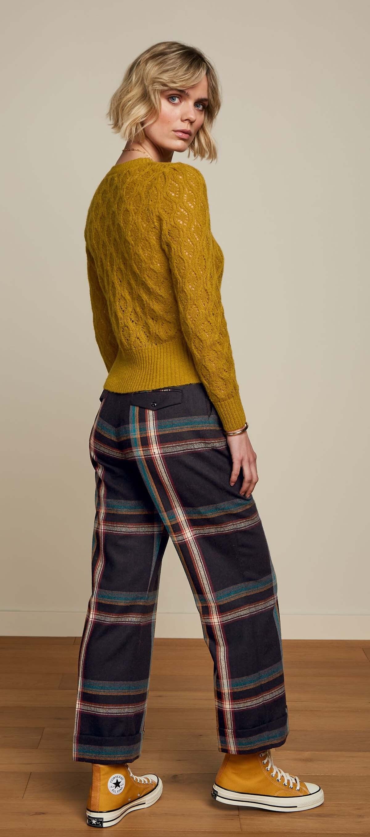 King_Louie_CARDI_PUFF_BORGO_Langarm_Lochmuster_Strickjacke_CARDIGAN_Koi_Yellow-3
