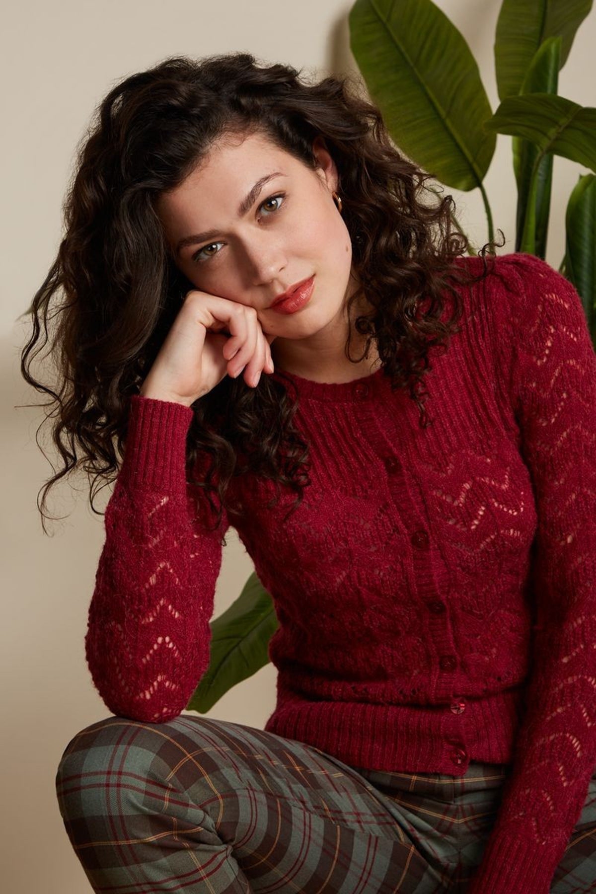 King_Louie_CARDI_YOKE_TASCA__Langarm_LOCHMUSTER_Alpaka_Strickjacke_CARDIGAN_-_Lilac_Red_killer_kirsche_1wLAAsl3onQjhl