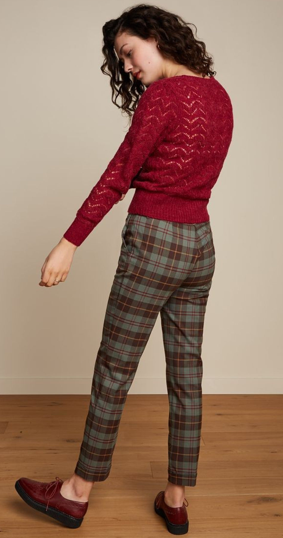 King_Louie_CARDI_YOKE_TASCA__Langarm_LOCHMUSTER_Alpaka_Strickjacke_CARDIGAN_-_Lilac_Red_killer_kirsche_3QES8UwO4xpSUZ