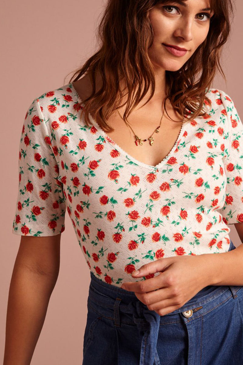 King_Louie_CARICE_MONET_AJOUR_Vintage_ROSEN_Floral_Lochmuster_SHIRT_Oberteil-1