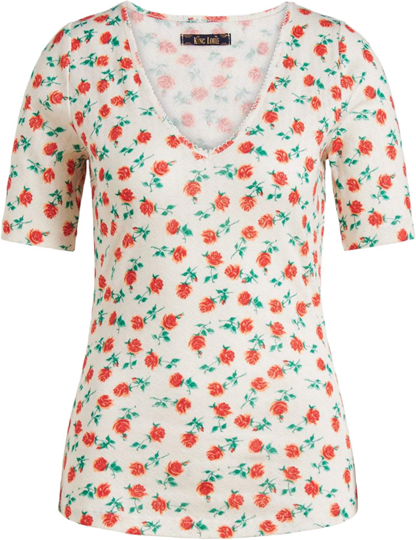 King_Louie_CARICE_MONET_AJOUR_Vintage_ROSEN_Floral_Lochmuster_SHIRT_Oberteil_killer_kirsche