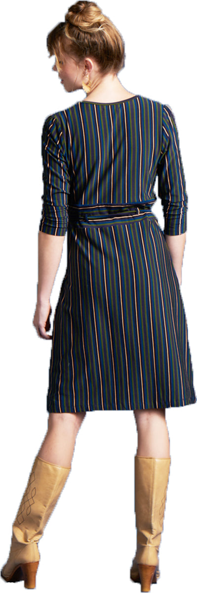 King_Louie_CECIL_Vintage_STREIFEN_Striped_V-NECK_Pencil_Dress_KLEID-3uuJbXLMmRiZ8Z