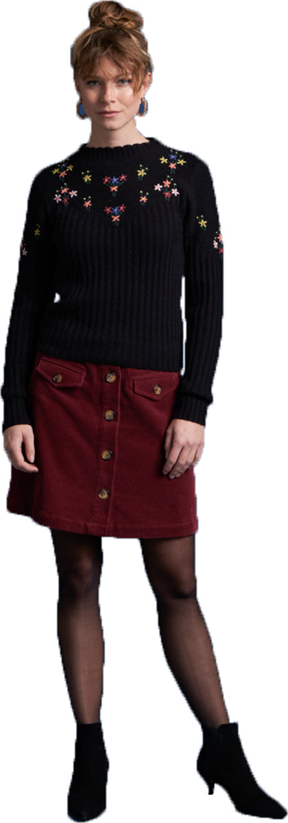 King_Louie_CHERI_Stehkragen_FLORAL_Langarm_PULLOVER_Oberteil_Schwarz-2WfVZEGrPE8H7V