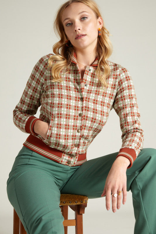 King_Louie_CLEO_Feliz_Check_KARO_Vintage_Langarm_BASEBALL_JACKET_Jacke_killer_kirsche_1LImmnaOvBBYJF