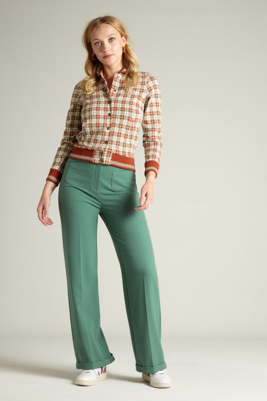 King_Louie_CLEO_Feliz_Check_KARO_Vintage_Langarm_BASEBALL_JACKET_Jacke_killer_kirsche_2YmirXZJSr5hp2