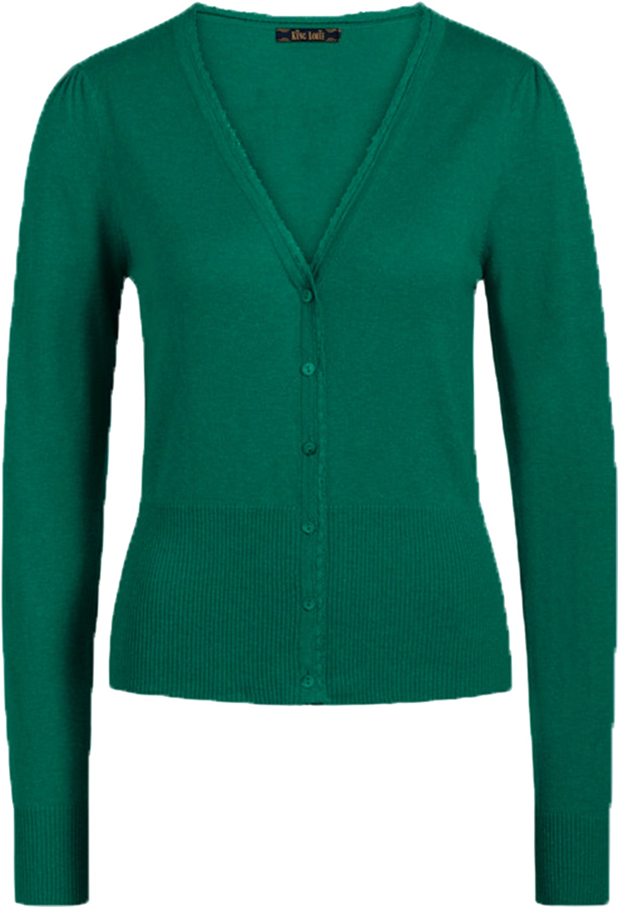 King_Louie_COCOON_Vintage_Langarm_V-NECK_Knit_Strickjacke_CARDIGAN_Dunkelgruen_killer_kirsche_11