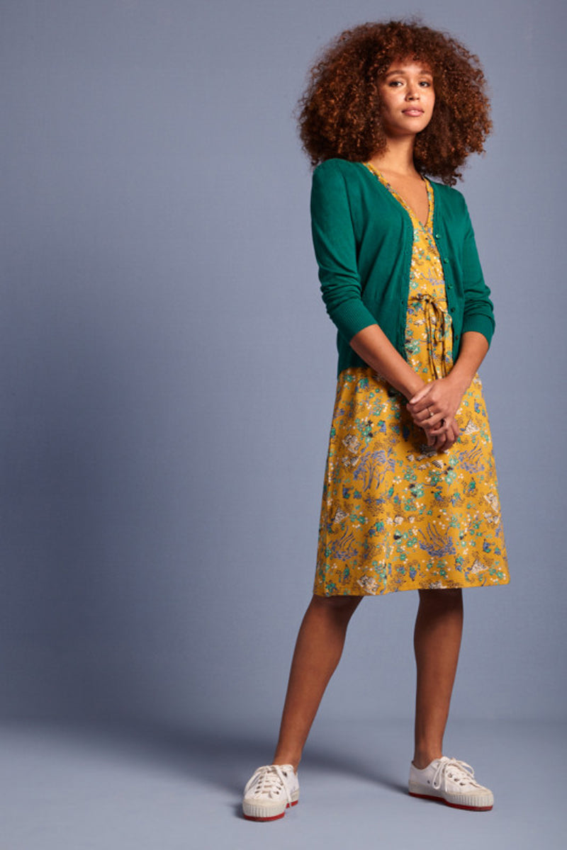 King_Louie_COCOON_Vintage_Langarm_V-NECK_Knit_Strickjacke_CARDIGAN_Dunkelgruen_killer_kirsche_3PrOESbJtuUwL5