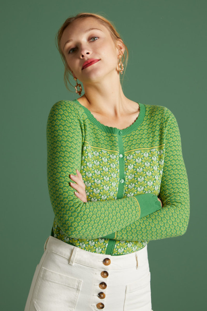 King_Louie_Cardi_Roundneck_Diego_Vintage_Langarm__Knit_Strickjacke_CARDIGAN_blumen_muster_killer_kirsche_2