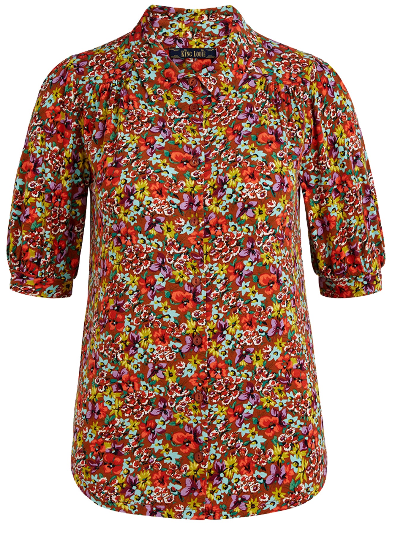 King_Louie_Carina_La_Concha_Vintage_FLORAL_Rosen_Kurzarm_OBERTEIL_Retro_BLUSE_killer_kirsche_4
