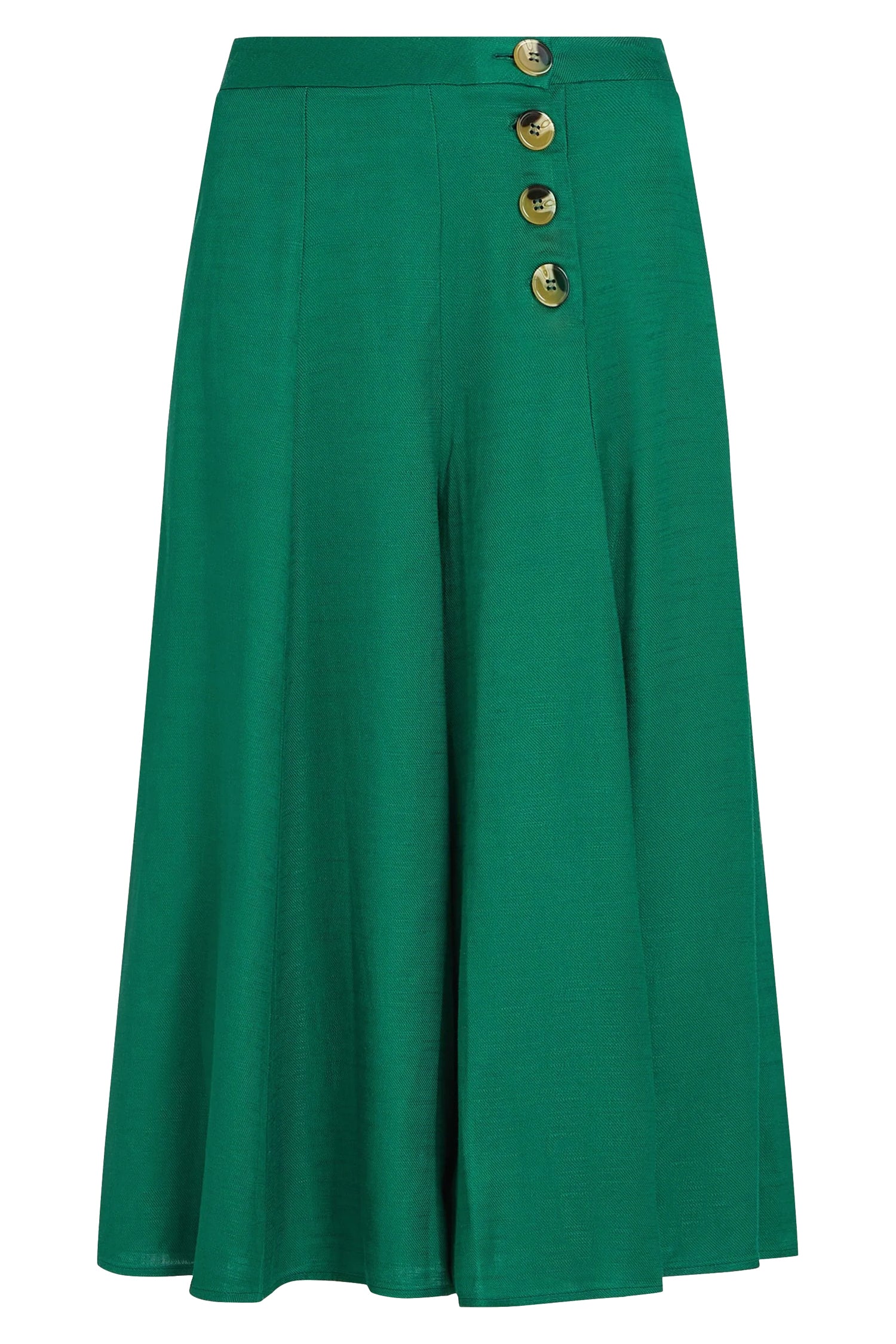 King_Louie_DALLAS_CAMERON_Vintage_HIGH_WAIST_Trousers_Sailor_CULOTTE_PANTS_Hose_-_Nilgruen-5