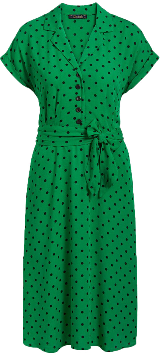 King_Louie_DARCY_Vintage_POLKA_DOT_Punkte_Kurzarm_PABLO_Dress_KLEID-4