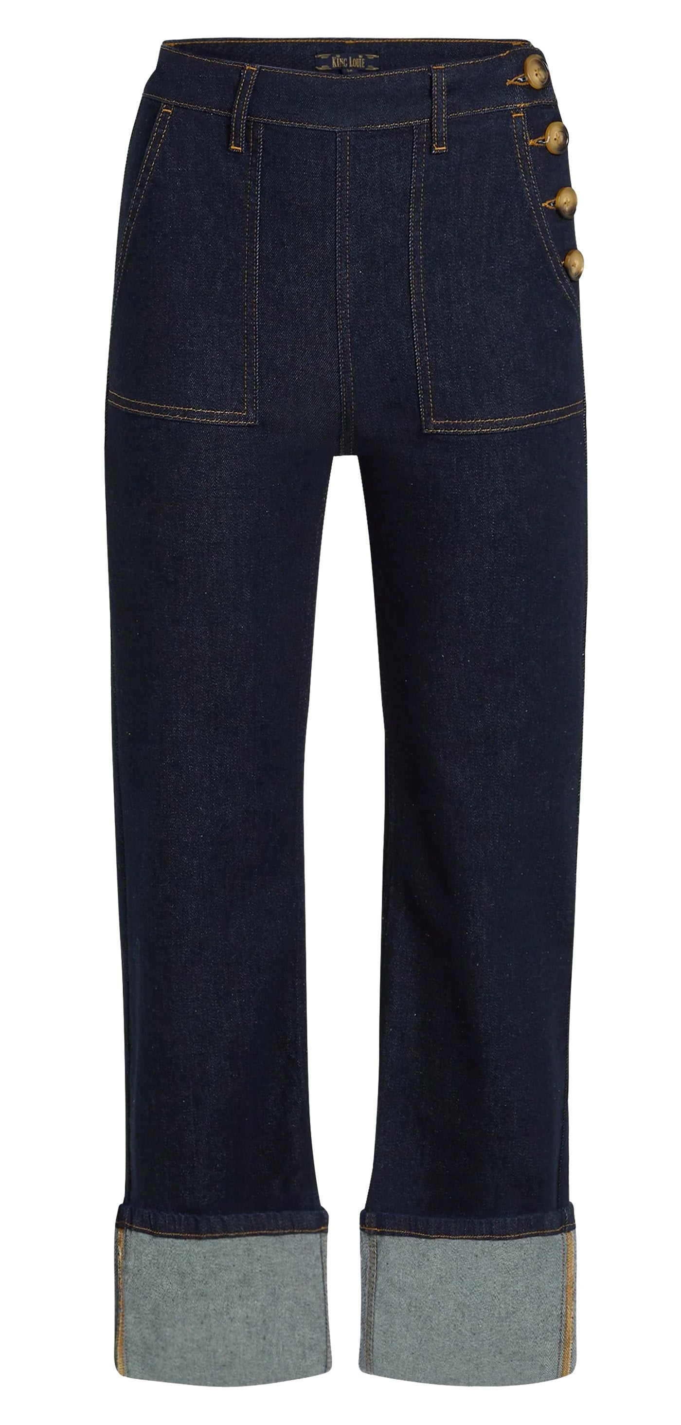 King_Louie_DEBRA_WALKER_Vintage_Retro_Denim_Retro_PANTS_Jeanshose_-_Dunkelblau-4vRtrSjiLO0WHM