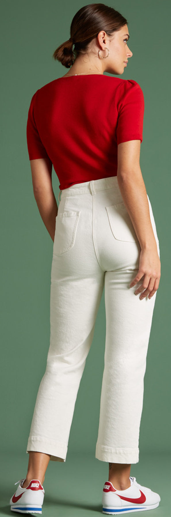 King_Louie_DIAMOND_PUFF_Vintage_Kurzarm_FEINSTRICK_SHIRT_Oberteil_Rot_killer_kirsche_4