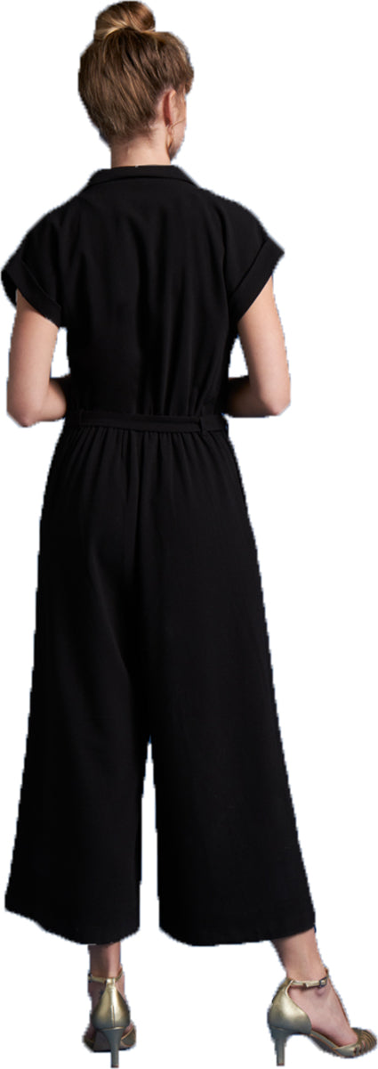 King_Louie_DORIS_Vintage_V-NECK_Kurzarm_7_8_JUMPSUIT_Overall_Schwarz-3