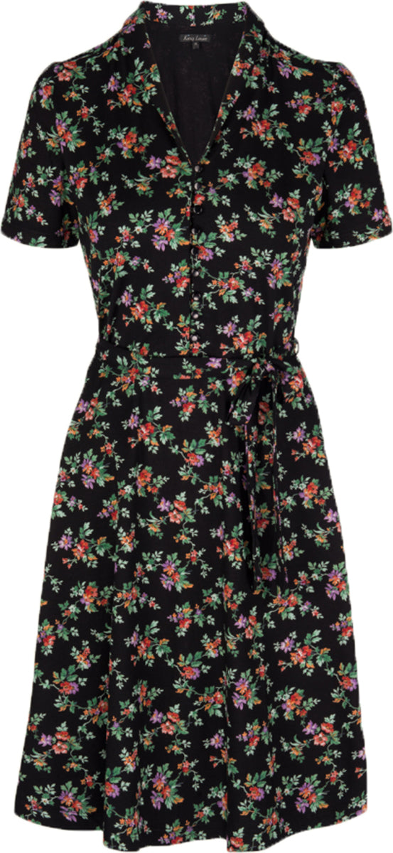 King_Louie_EMMY_Vintage_V-Neck_MADELIN_Blueten_FLORAL_Kurzarm_Dress_KLEID-15Vs0zfVg8H3bB