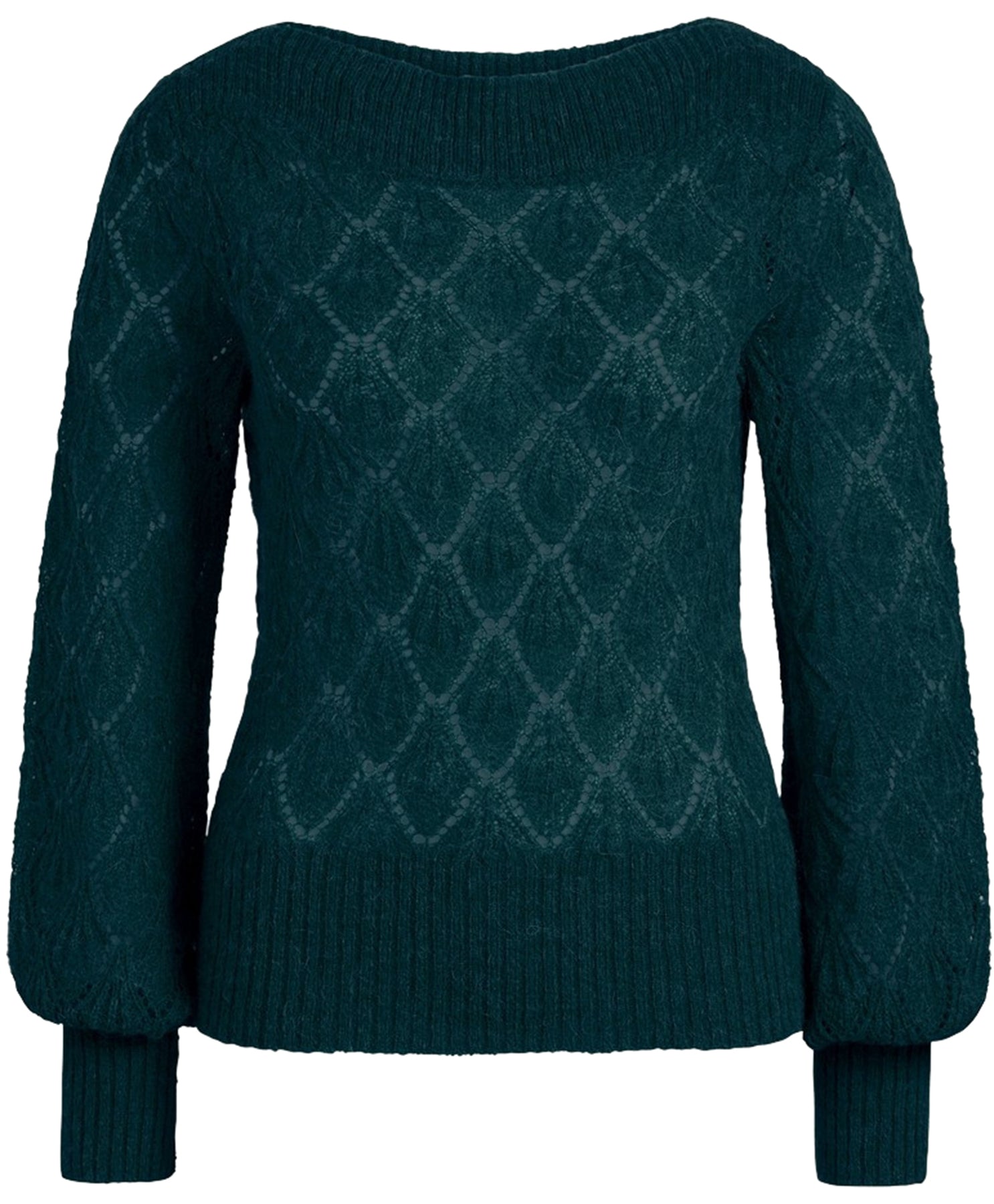 King_Louie_ERIN_BELL_TOSCA_Lochmuster_ALPAKA_Langarm_PULLOVER_Oberteil_killer_kirsche_0
