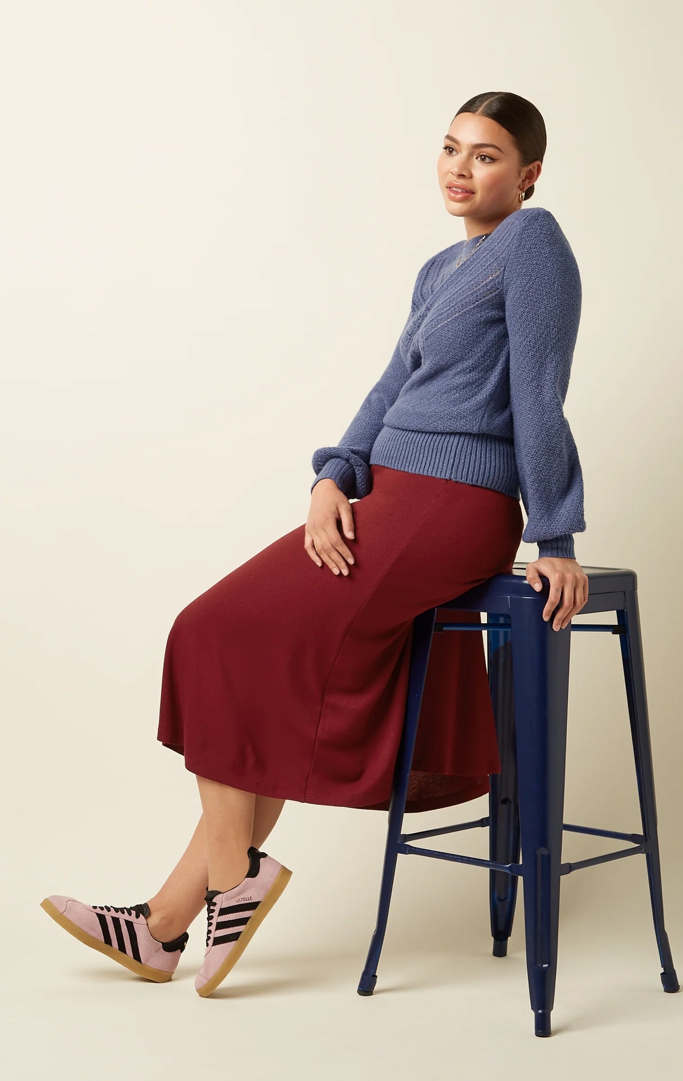 King_Louie_ERIN_FARFALLE_Vintage_Lochmuster_Langarm_STRICK_PULLOVER_Oberteil_-_Shadow_Blue-4oN4sK8upwA3pe