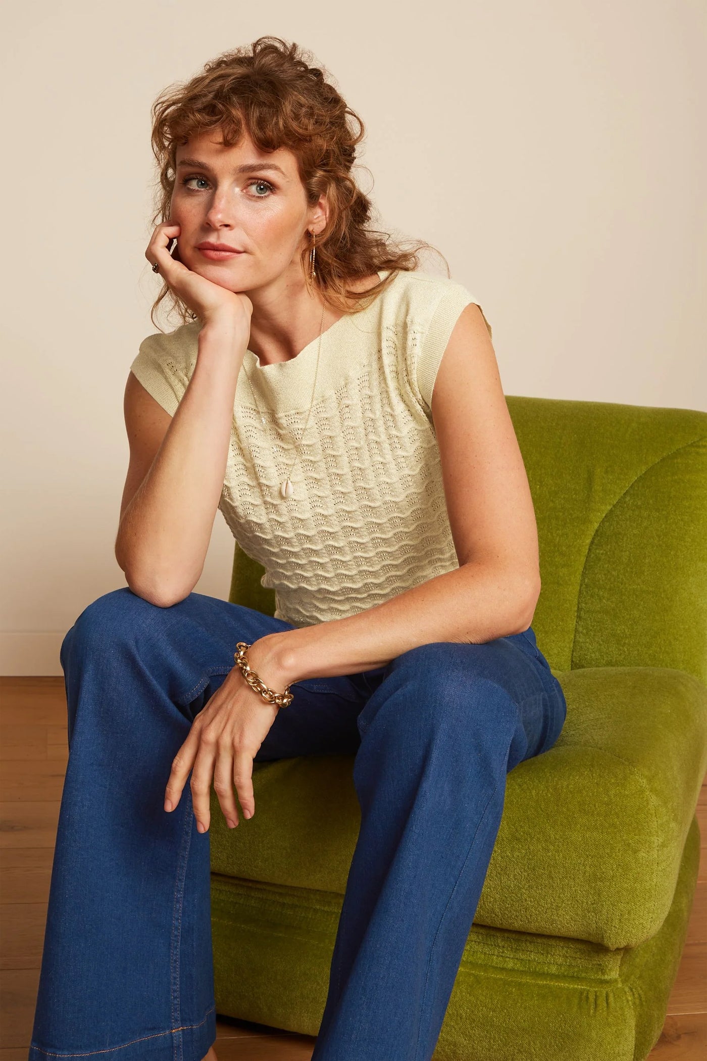 King_Louie_ERIN_PALETTE_Vintage_AJOUR_Lochmuster_Glitzer_STRICKSHIRT_Oberteil_-_Cremefarben-1