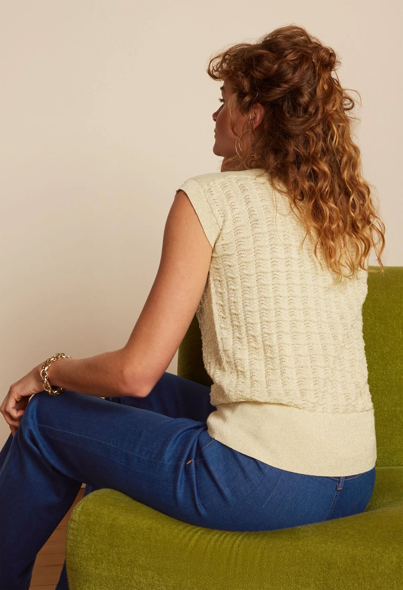 King_Louie_ERIN_PALETTE_Vintage_AJOUR_Lochmuster_Glitzer_STRICKSHIRT_Oberteil_-_Cremefarben-2