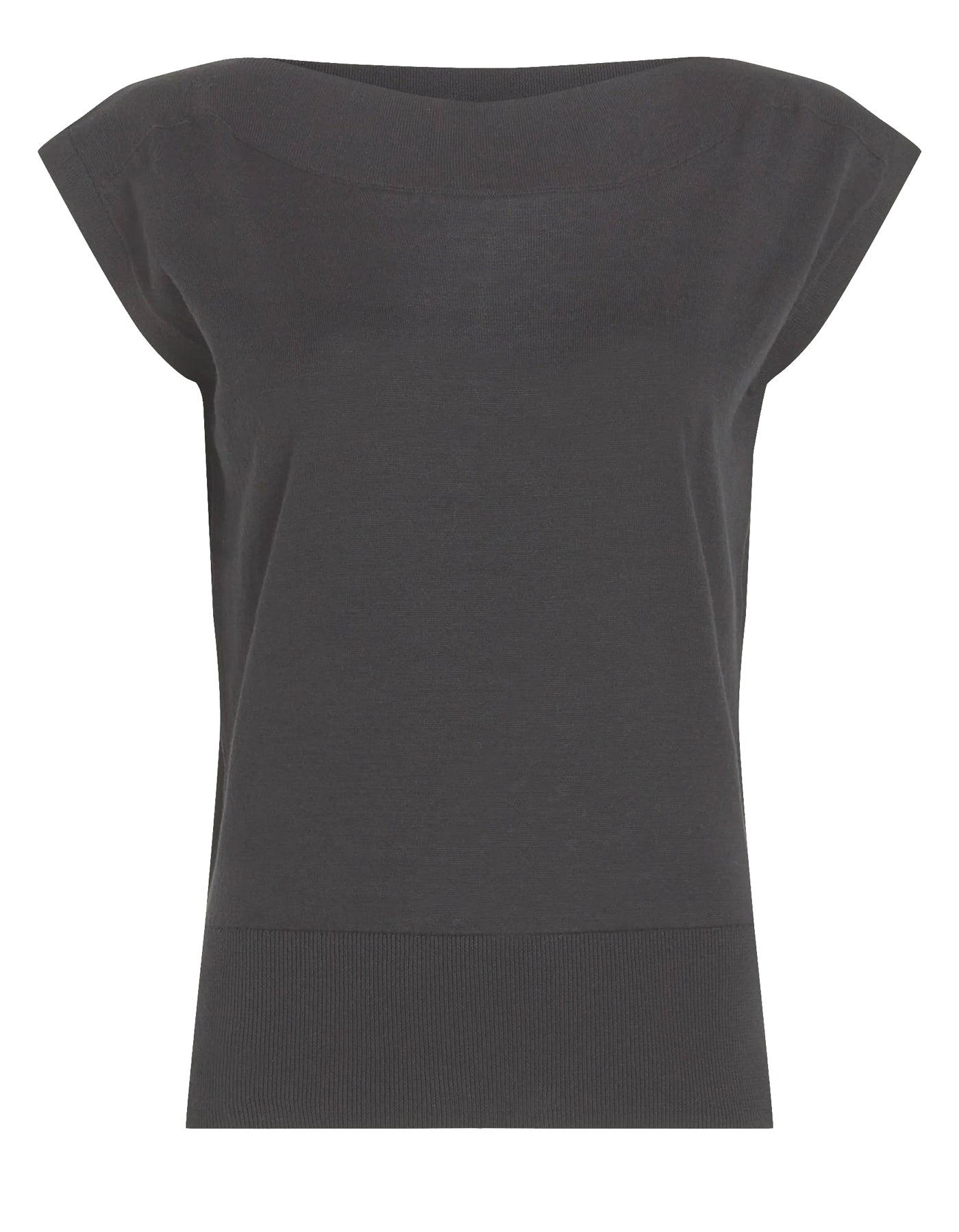 King_Louie_ERIN_TOP_CLUB_Vintage_U-BOOT_Kurzarm_Strick_SHIRT_Oberteil_-_Schwarz-4