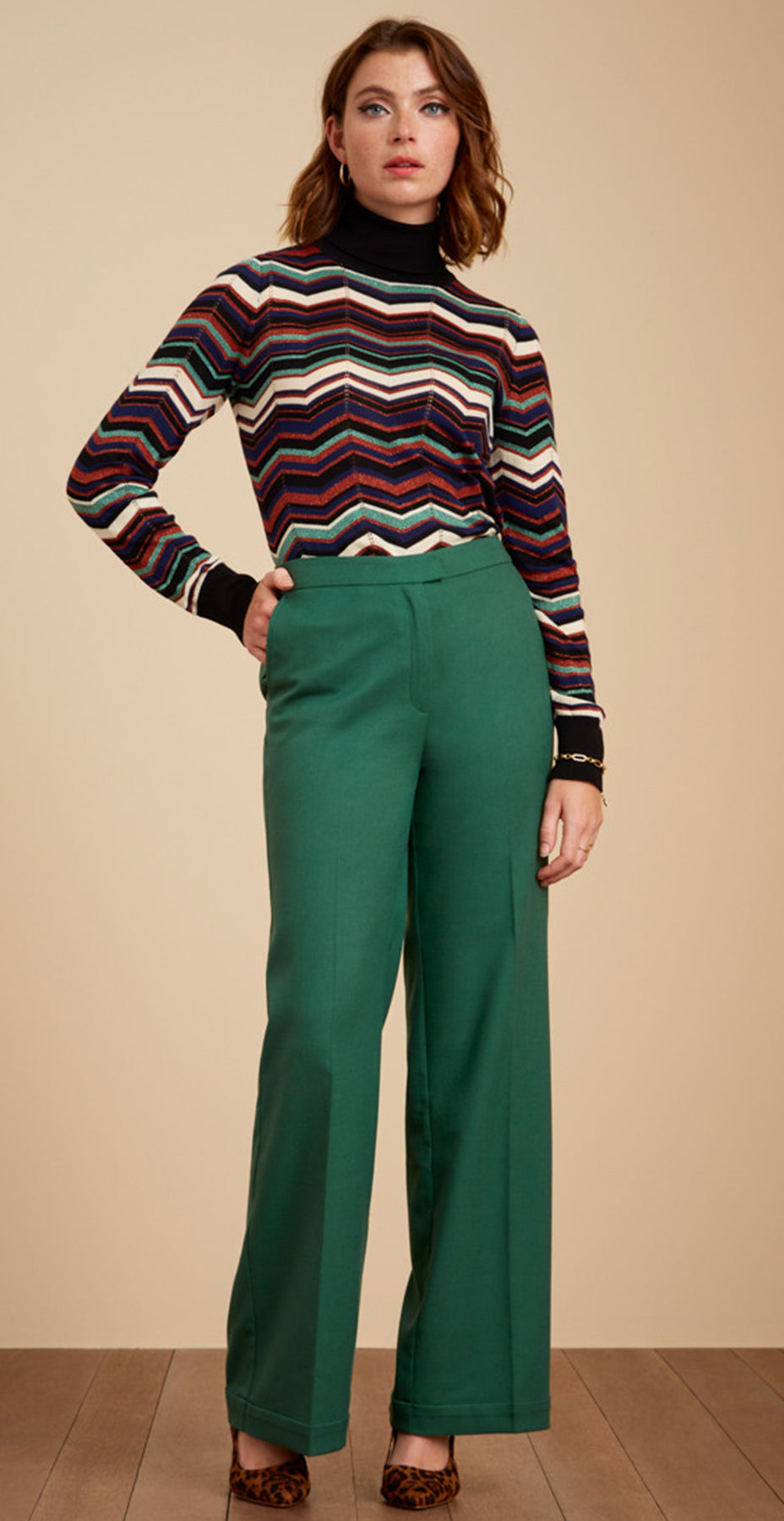 King_Louie_ETHEL_STUART_Vintage_Regular_Waist_MARLENEHOSE_Trousers_Gruen_killer_kirsche_2