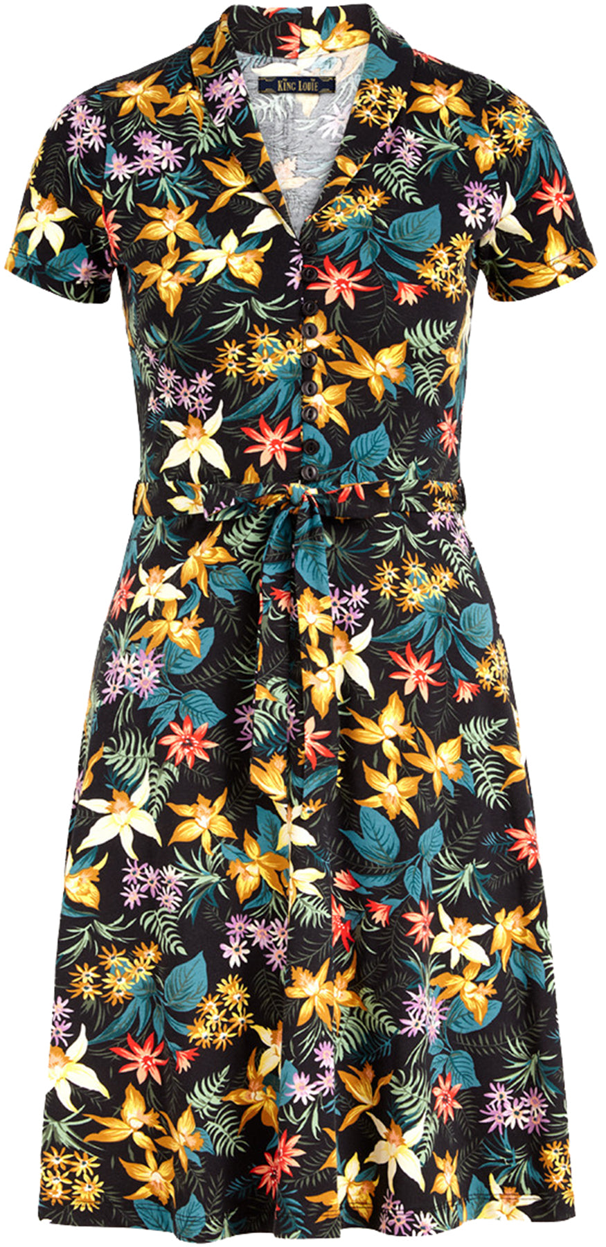 King_Louie_Emmy_50s_TROPICAL_Santa_Lucia_Blumen_KURZARM_DINER_DRESS_Kleid_killer_kirsche_1mRZYYgNrokCkp