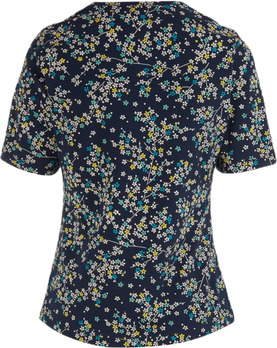 King_Louie_FRANGIPANI_Vintage_Diamond_Neck_FLORAL_Blumen_Kurzarm_SHIRT-25wwEZkZFcEG4N