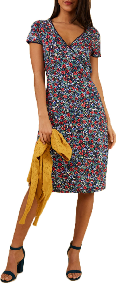 King_Louie_HULA_Vintage_TROPICAL_FLOWER_V-Neck_Dress_WICKELKLEID-3