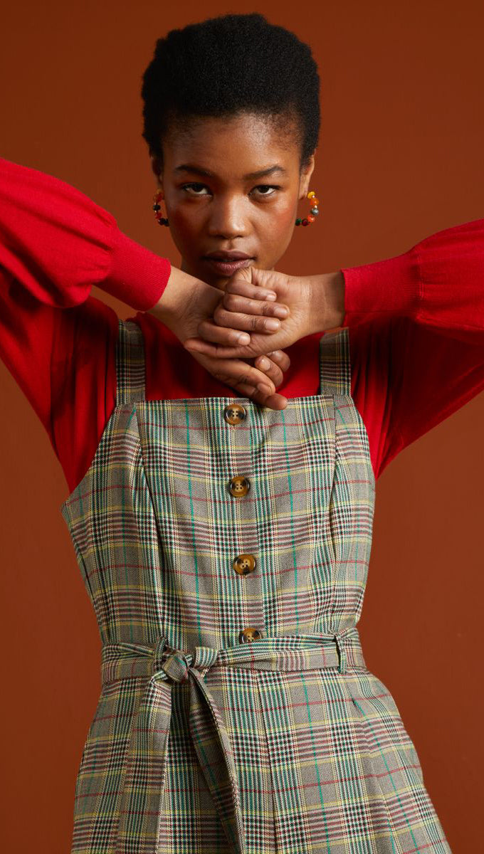 King_Louie_INES_MISO_Retro_GLENCHECK_Buttoned_Traeger_Marlene_JUMPSUIT_Overall-4