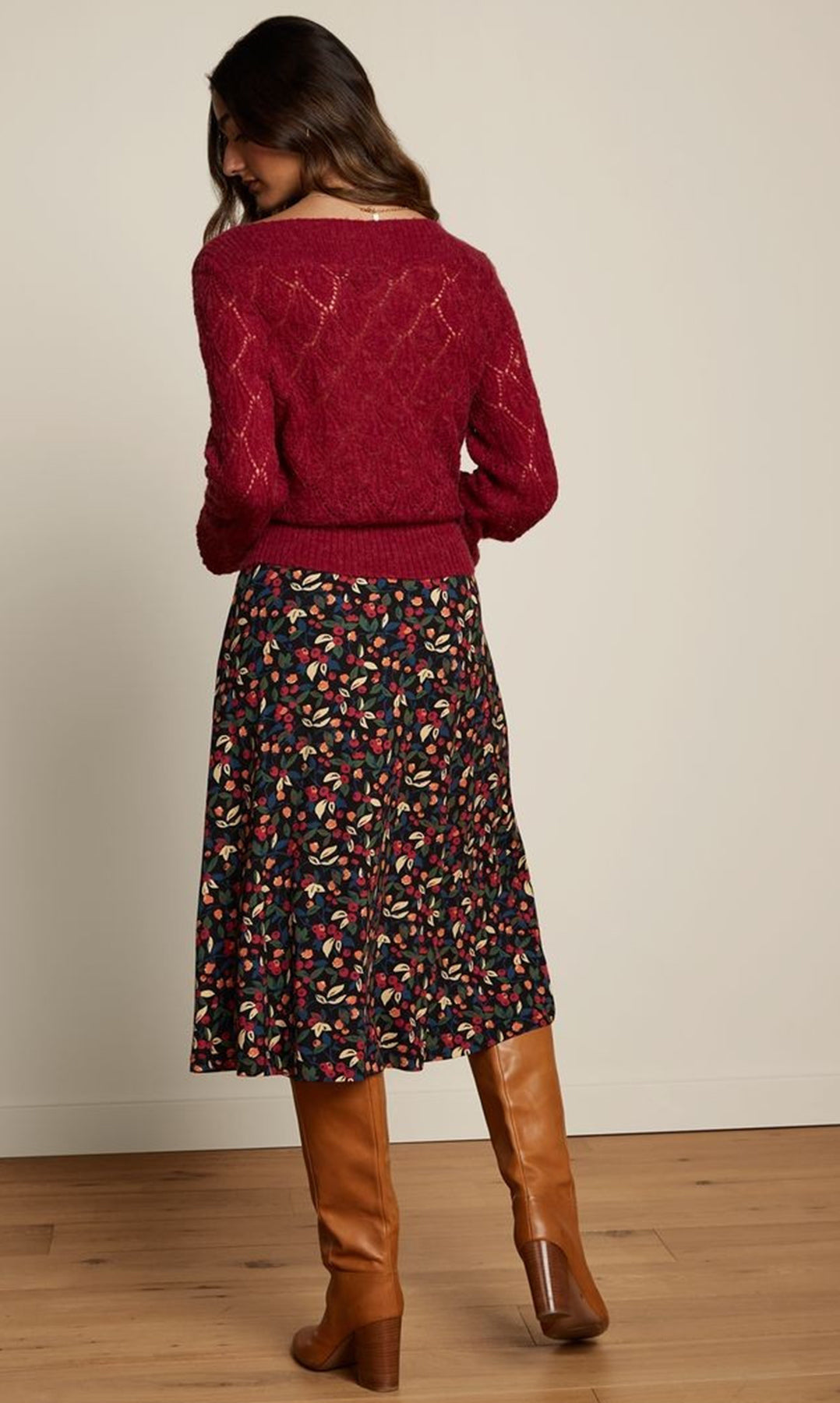 King_Louie_JUNO_BELLMONO_Beeren_AUTUM_Floral_Vintage_A-Linie_SKIRT_Rock_killer_kirsche_2