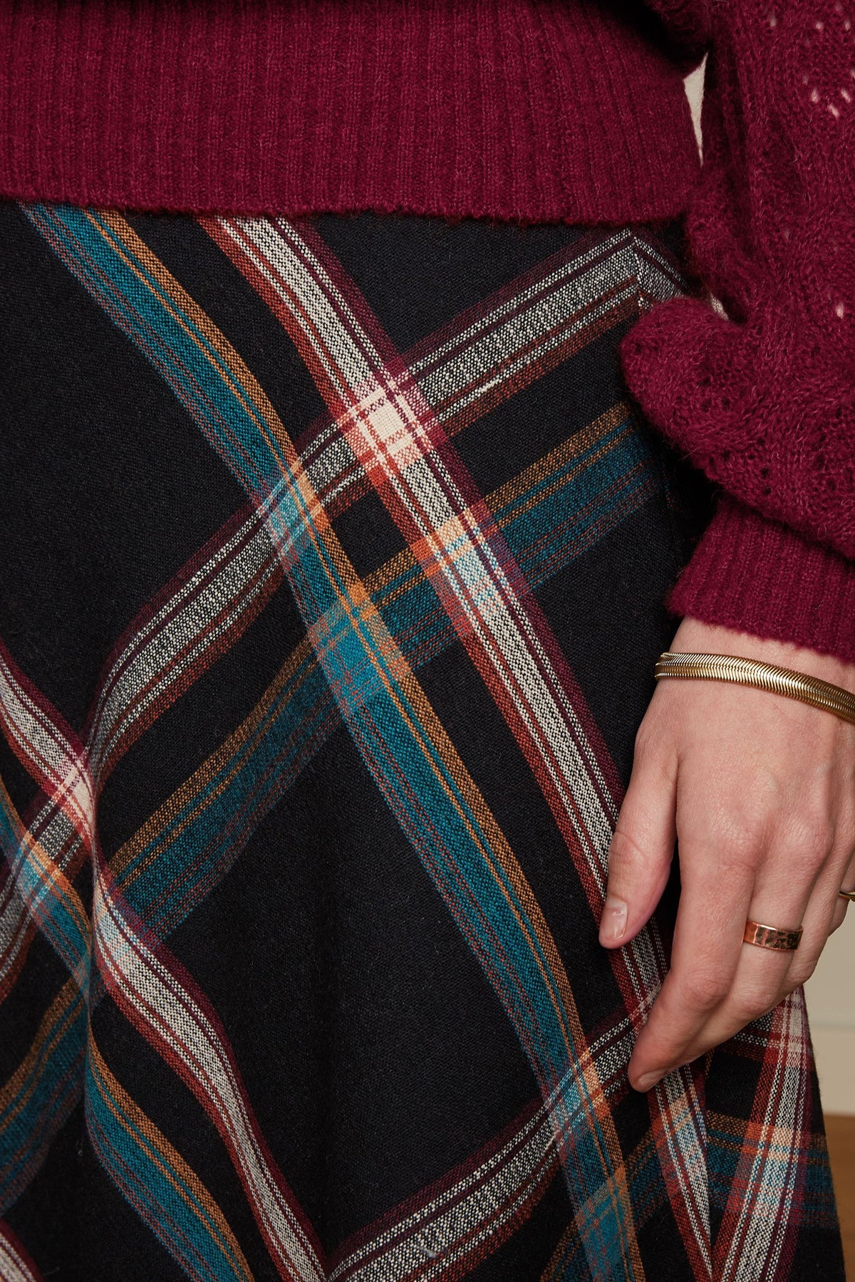 King_Louie_JUNO_SERA_Vintage_CHECK_Karo_Tartan_ALinie_SKIRT_Rock-4